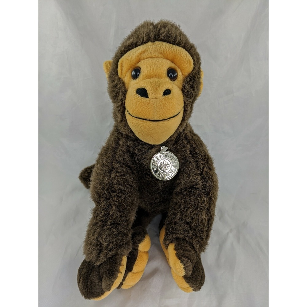 Brown Monkey Chimp Ape Plush 12 Inch Tb Trading Co Stuffed Animal Toy